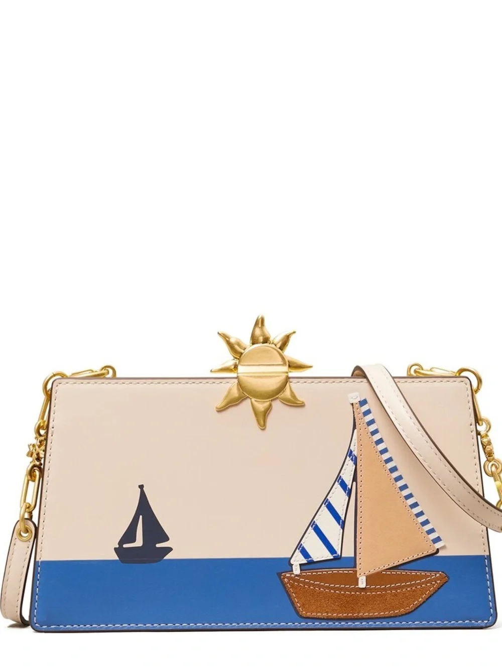 Tory Burch’s Boat Applique Frame Mini Crossbody- new without tags - Picture 2 of 5